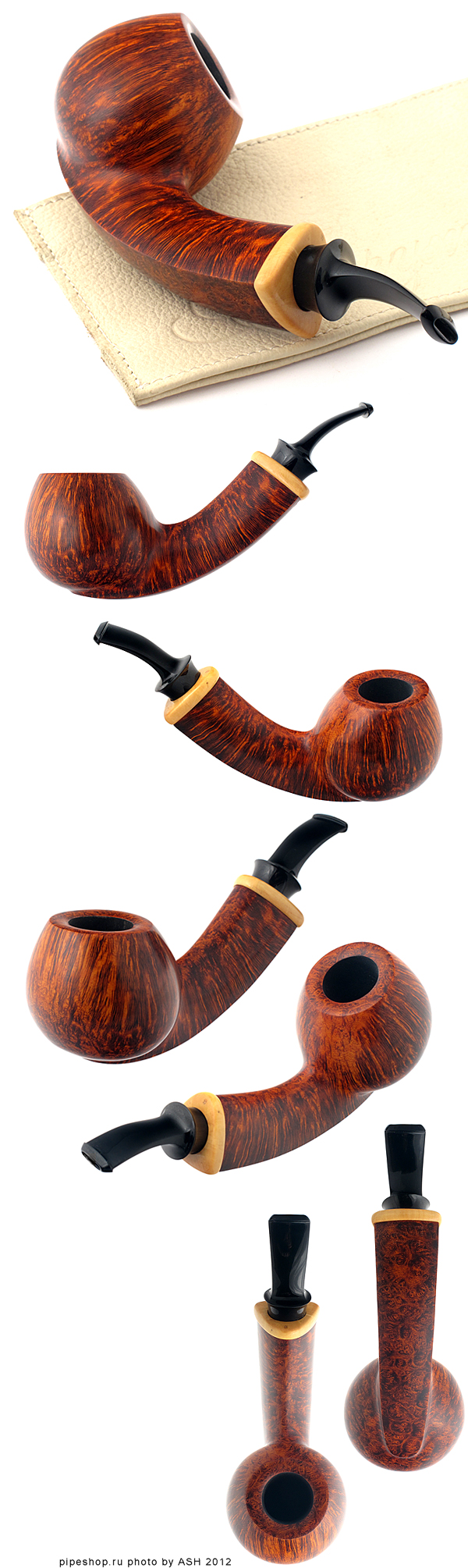    - FORMER SMOOTH HALF BENT APPLE WITH BOXWOOD