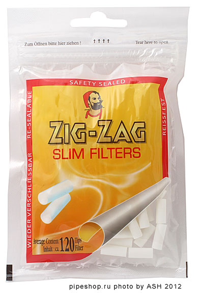    ZIG-ZAG SLIM FILTERS,  120 .