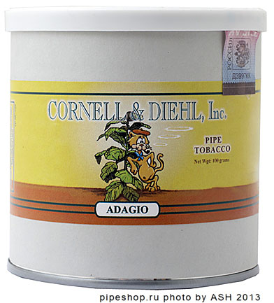   "CORNELL & DIEHL" Tinned Blends ADAGIO,  100 .