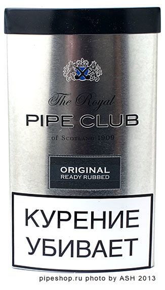   THE ROYAL PIPE CLUB ORIGINAL READY RUBBED,  40 .