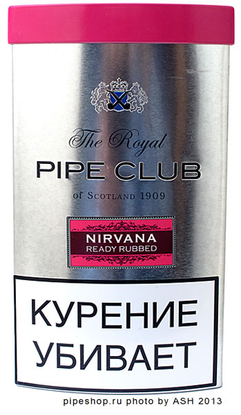   THE ROYAL PIPE CLUB NIRVANA READY RUBBED,  40 .