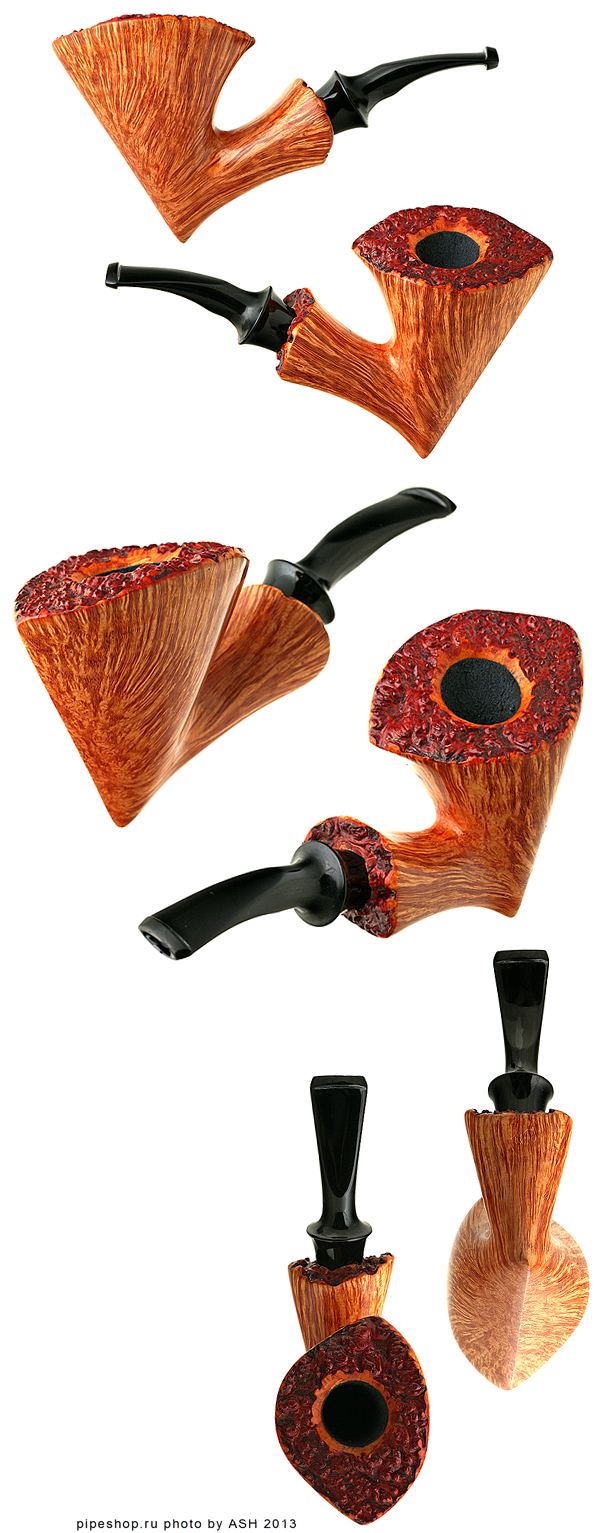   ROGER WALLENSTEIN SMOOTH FREEHAND HALF BENT DUBLIN WITH PLATEAU