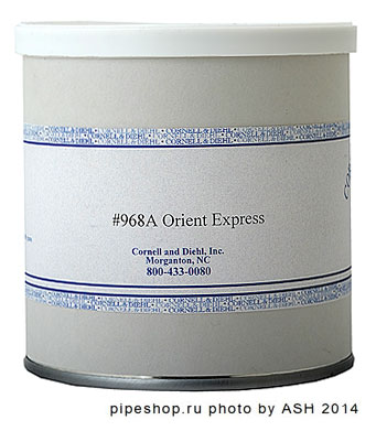   "CORNELL & DIEHL" English Blends #968A ORIENT EXPRESS,  100 .