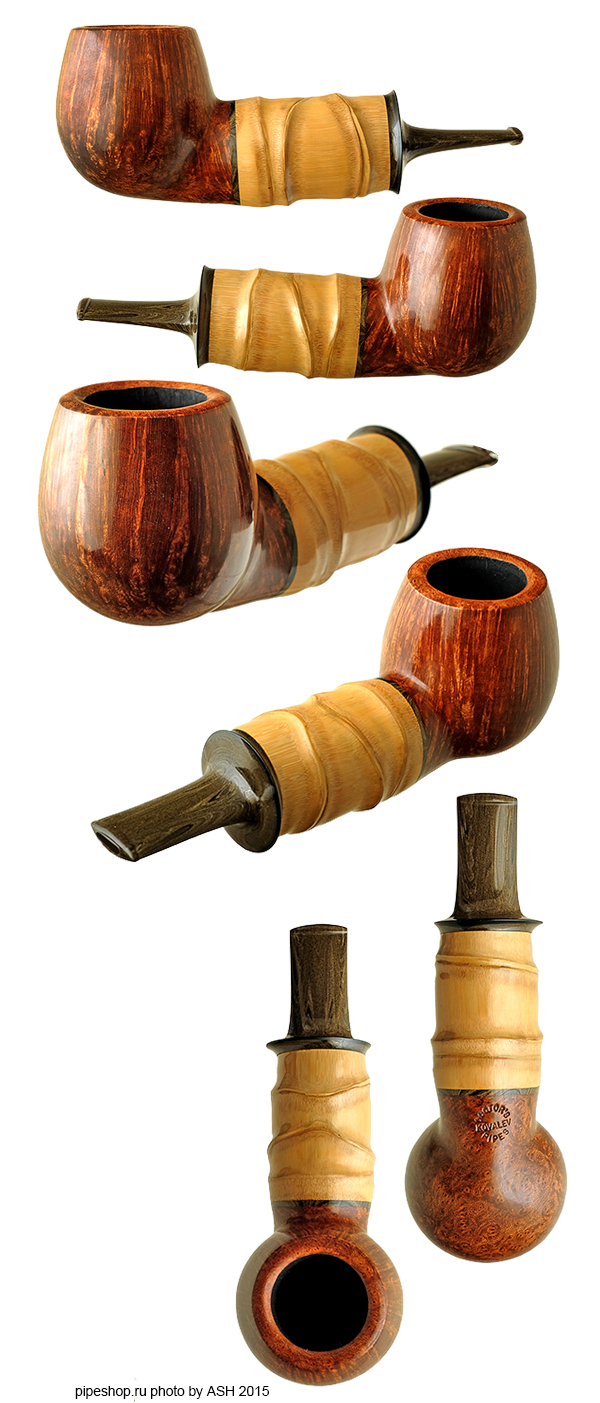   KOVALEV DOCTOR`S PIPES SMOOTH BUDDHA BAMBOO APPLE