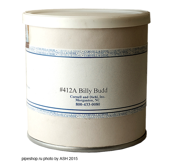   "CORNELL & DIEHL" English Blends #412A BILLY BUDD,  100 .