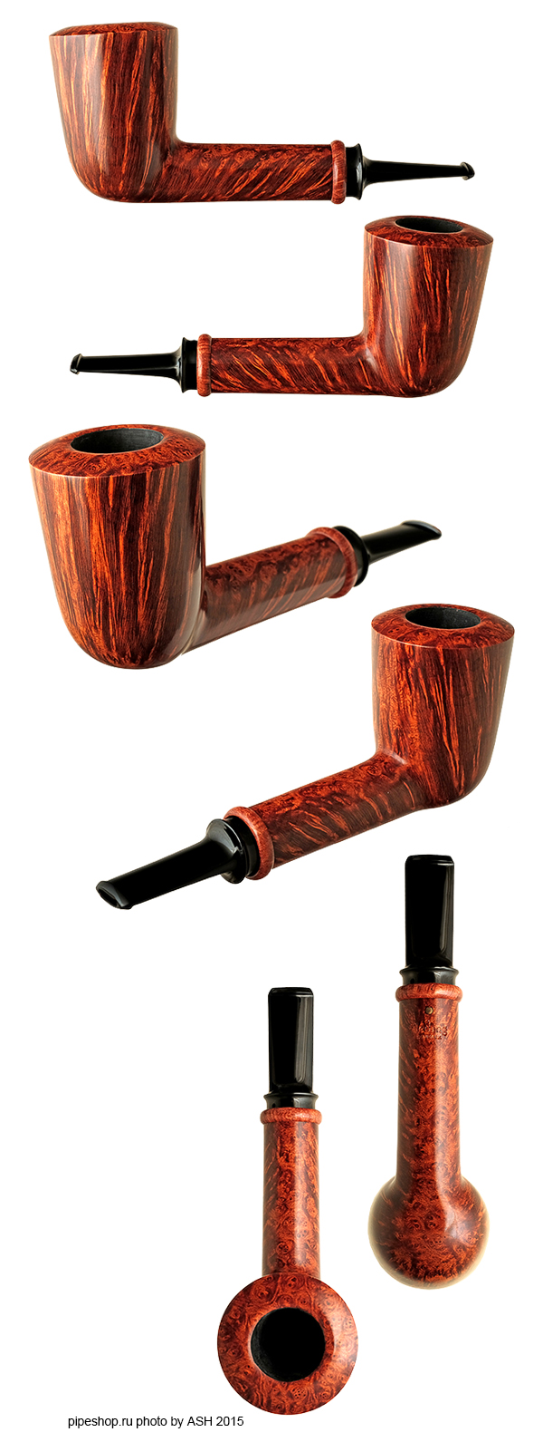   PETER HEDING SMOOTH LOVAT WITH BRIAR RING Grade GOLD