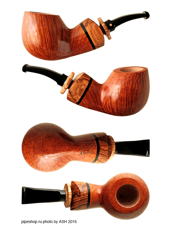   LUCIANO SMOOTH QUARTER BENT APPLE WITH OLIVEWOOD FH C**