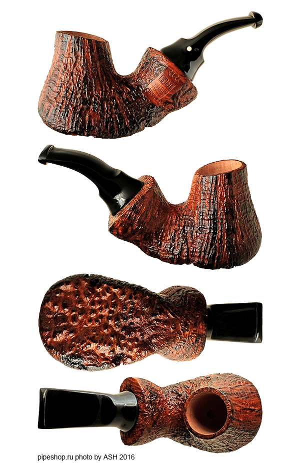   LUCIANO BROWN SANDBLAST VOLCANO WITH PLATEAU FH S**
