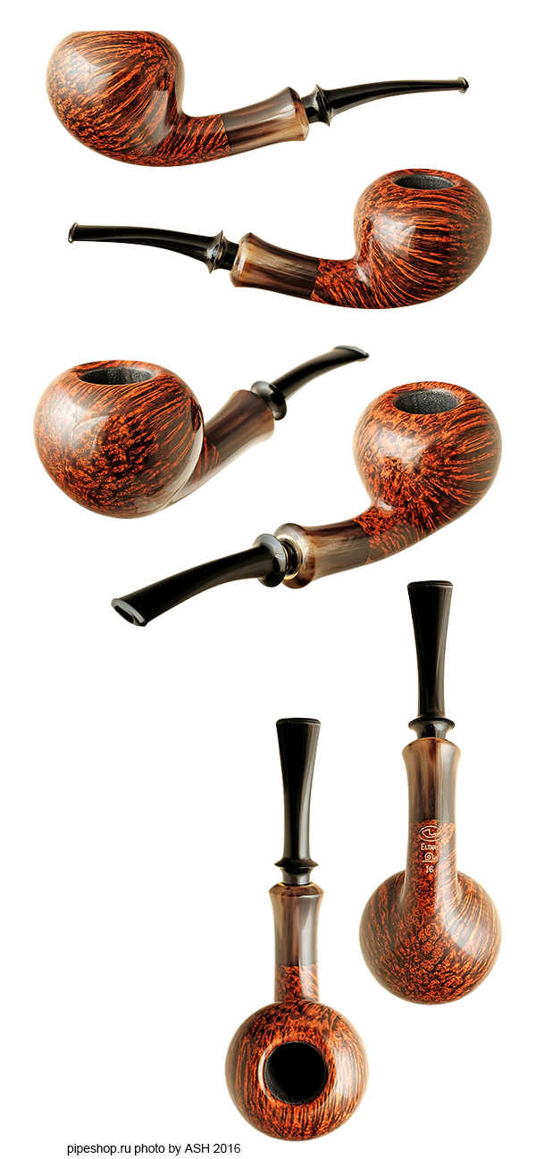   TOM ELTANG SMOOTH SLIGHTLY BENT PEAR WITH HORN Grade SNAIL