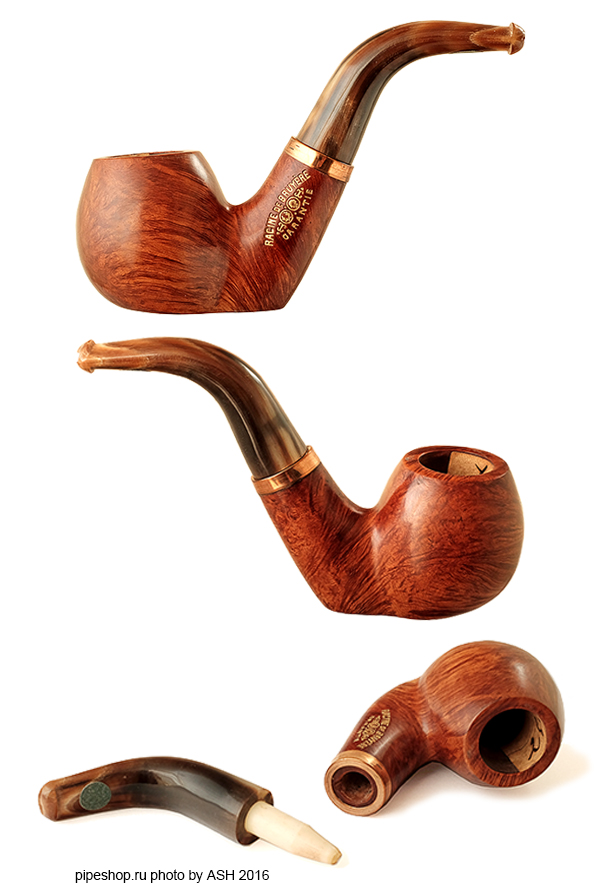   RACINE DE BRUYERE GARANTIE SMOOTH BENT APPLE SITTER