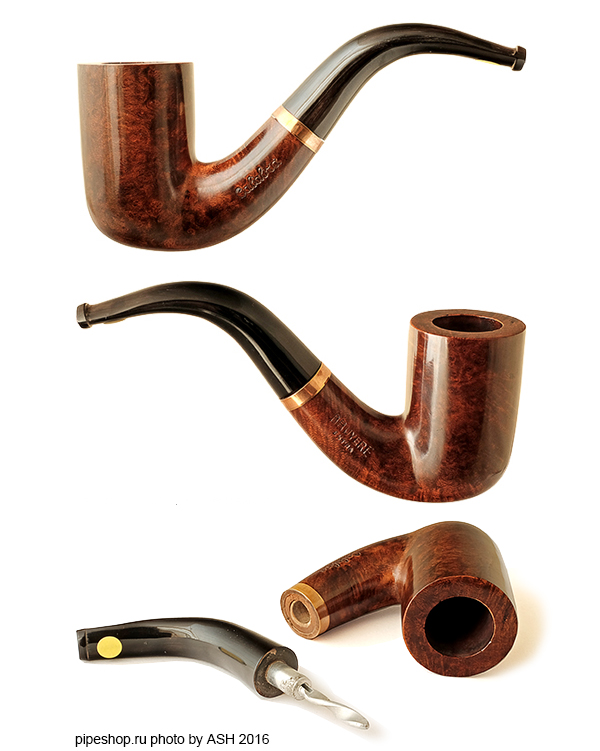   CALABRA SMOOTH BENT CHIMNEY WITH HORN MOUTHPIECE