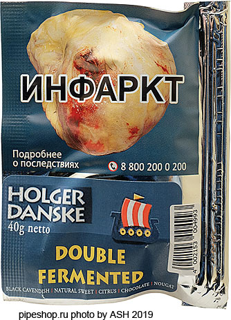  Holger Danske "DOUBLE FERMENTED",  Zip-Lock 40 g