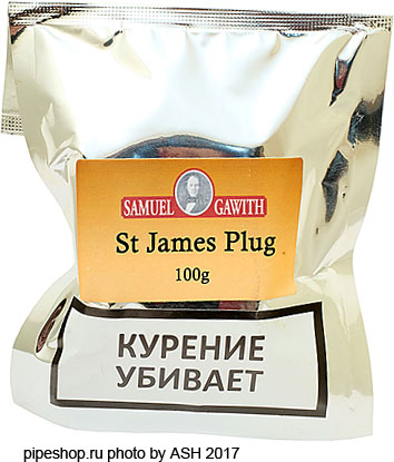   Samuel Gawith "St James Plug",  100 g