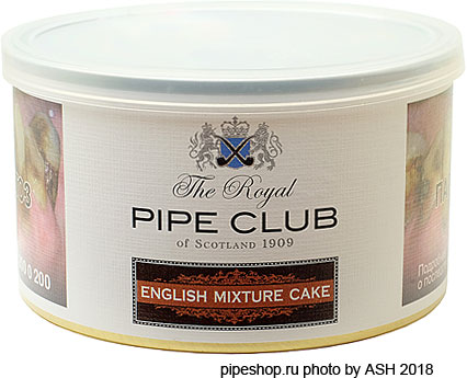   THE ROYAL PIPE CLUB ENGLISH MIXTURE CAKE,  50 . 