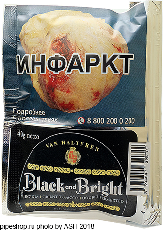   Van Halteren "Black & Bright",  Zip-Lock 40 g