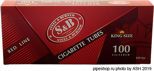      S&B RED LINE KING SIZE,  100 .