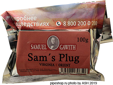   Samuel Gawith "Sam`s Plug",  100 g