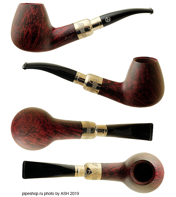   RATTRAY`S PIPE OF THE YEAR 2019 VIOLET SMOOTH BENT BRANDY SPIGOT,  9 