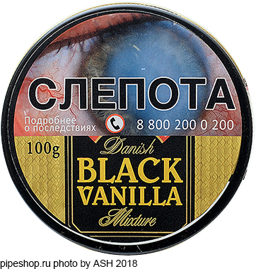   "Original Danish Black Vanilla"  100 g