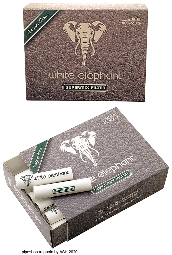   WHITE ELEPHANT SUPERMIX FILTER - 9 , 40 .