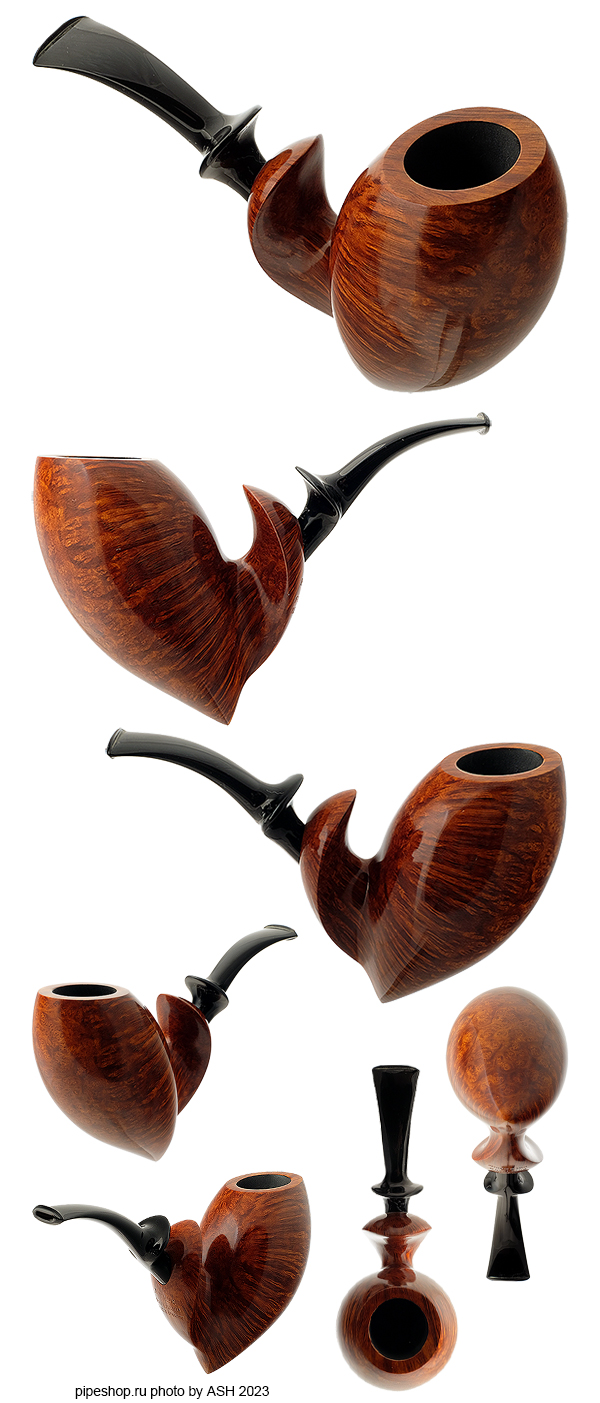   FORMER SMOOTH BENT POINTED EGG ESTATE NEW UNSMOKED