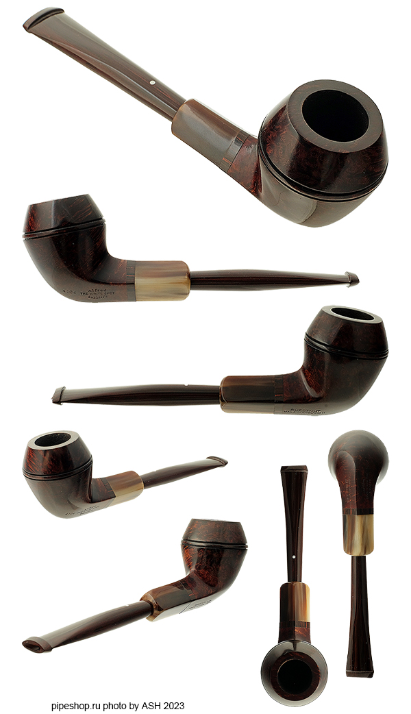   ALFRED DUNHILL`S THE WHITE SPOT CHESTNUT 4104 HORN ARMY MOUNT BULLDOG (2014) ESTATE