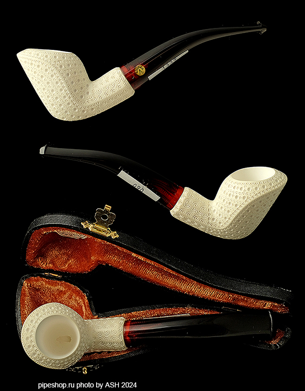   ALTINAY MEERSCHAUM CARVED BENT COBRA