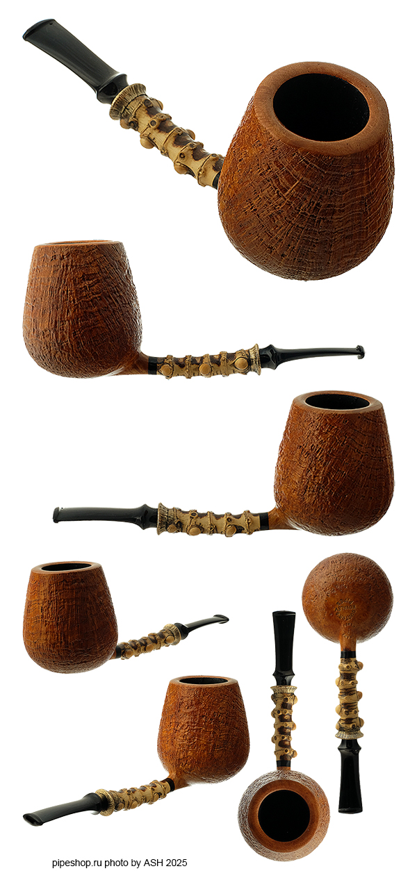   KOVALEV DOCTOR`S PIPES SANDBLAST BAMBOO BILLIARD Grade FLASH