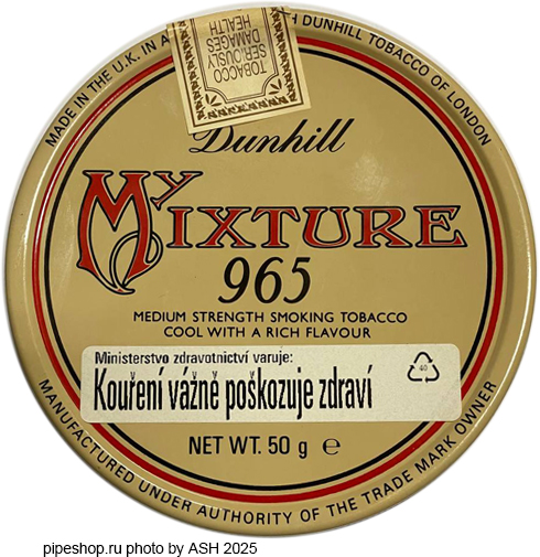    DUNHILL MY MIXTURE 965 (1989-2001),  50 .