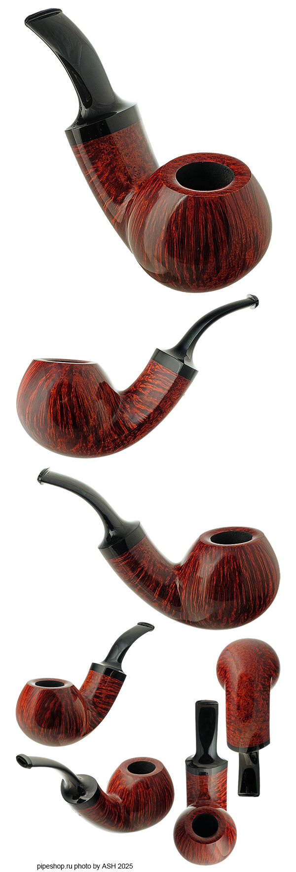   .  SMOOTH TEARDROP SHANK BENT APPLE