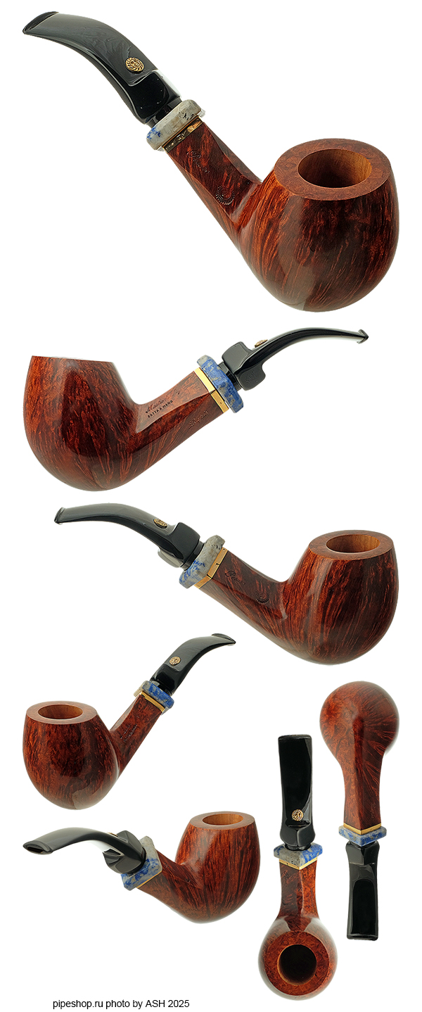   MASTRO DE PAJA "LAPIS" SMOOTH BENT EGG ESTATE NEW UNSMOKED