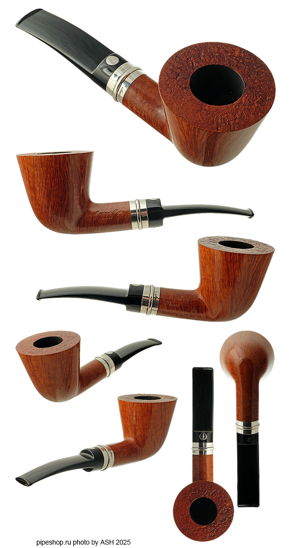   MASTRO DE PAJA MEDIA POTY 1992 SMOOTH BENT DUBLIN "ONE SUN" WITH SILVER ESTATE NEW UNSMOKED 