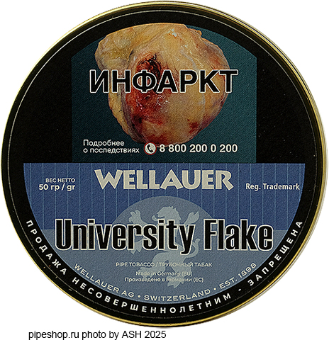   WELLAUER UNIVERSITY FLAKE,  50 .