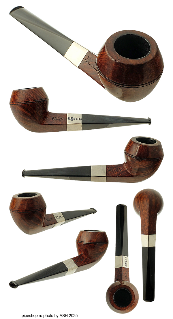   BARLING`S MAKE T. STEWART NEWCASTLE SMOOTH BULLDOG WITH SILVER (1916) ESTATE