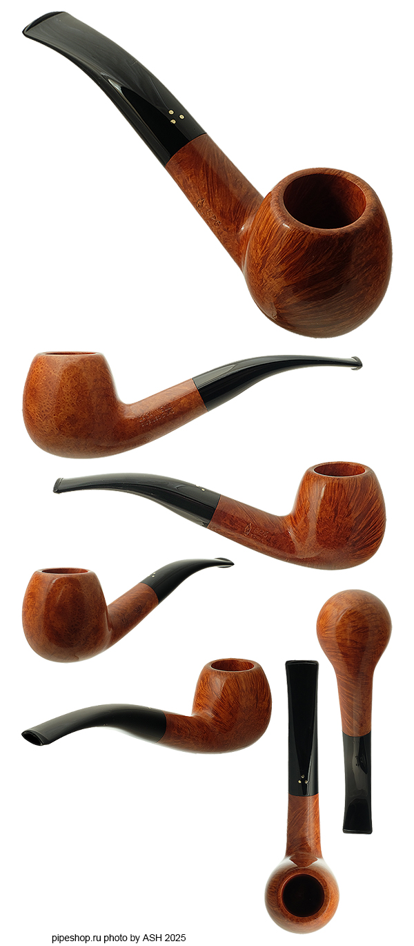   LA SAVINELLI GIUBILEO D`ORO SMOOTH BENT APPLE 626 ESTATE NEW UNSMOKED,  9 
