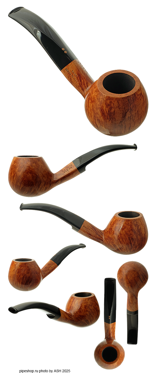  RADICE CLEAR SMOOTH BENT APPLE ESTATE NEW UNSMOKED