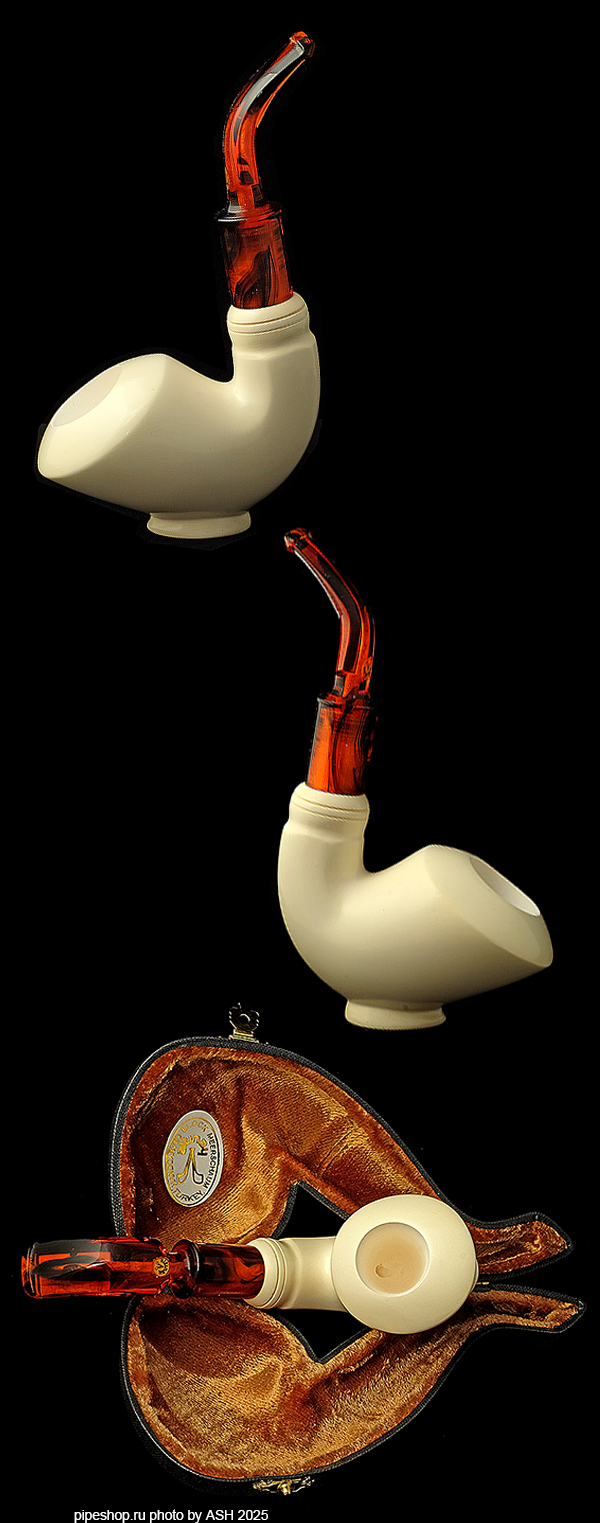   ALTINAY MEERSCHAUM BENT DUBLIN SITTER,  9 
