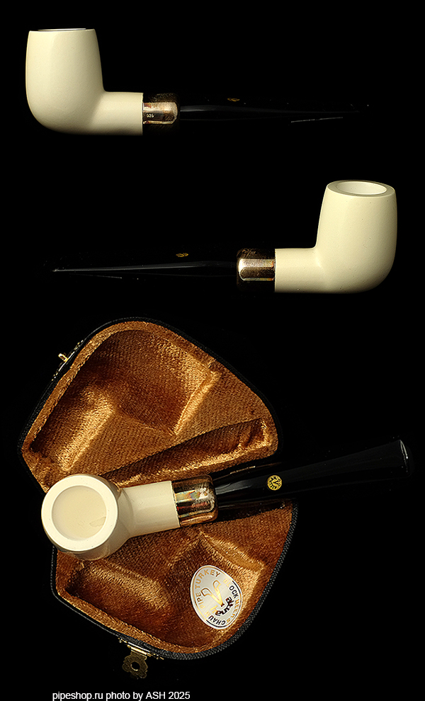   ALTINAY MEERSCHAUM SILVER SPIGOT BILLIARD