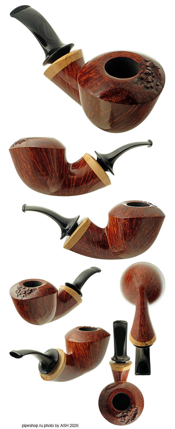 ����������� ������ KONSTANTIN "BERK" BEREGOVOY SMOOTH BENT DUBLIN WITH MAMMOTH IVORY