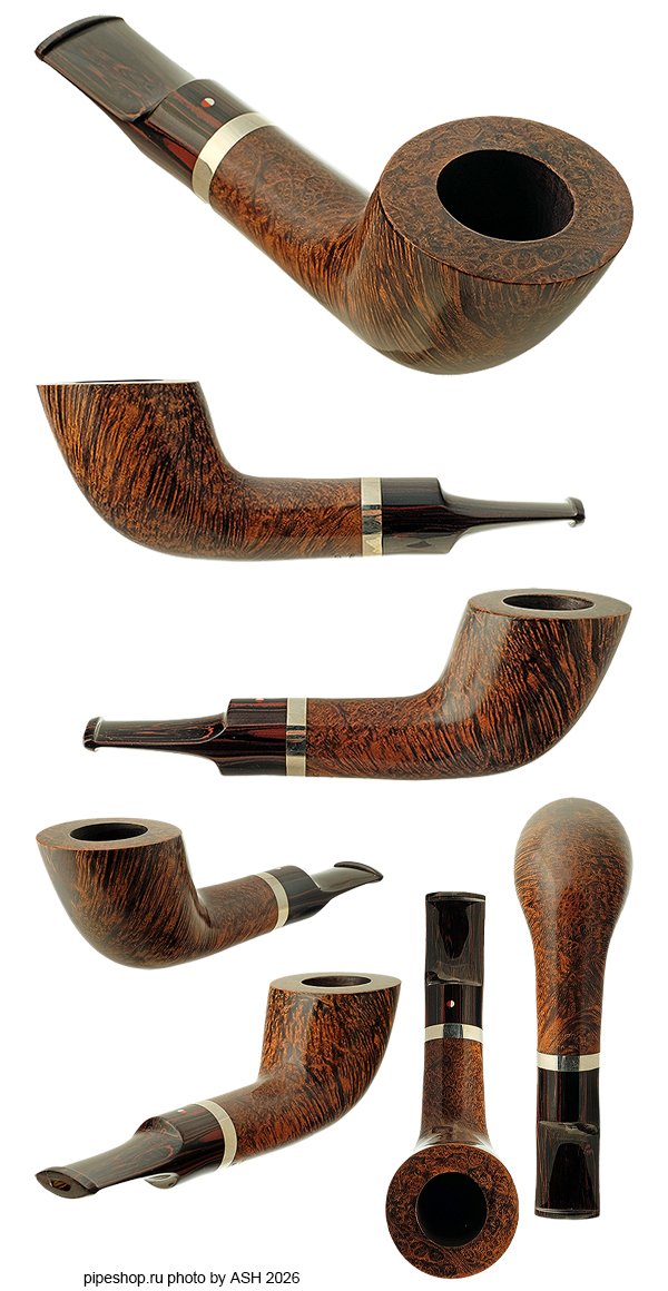 ����������� ������ ANNE JULIE SMOOTH HORN WITH SILVER ESTATE NEW UNSMOKED