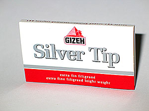    GIZEH Silver Tip,  100 