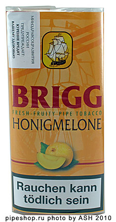   BRIGG HONIGMELONE, fresh-fruity pipe tobacco,  50 