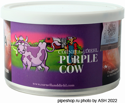   "CORNELL & DIEHL" Tinned Blends PURPLE COW,  57 .