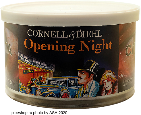   "CORNELL & DIEHL" Tinned Blends OPENING NIGHT FLAKE,  57 .