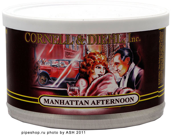   "CORNELL & DIEHL" Tinned Blends MANHATTAN AFTERNOON FLAKE,  57 .