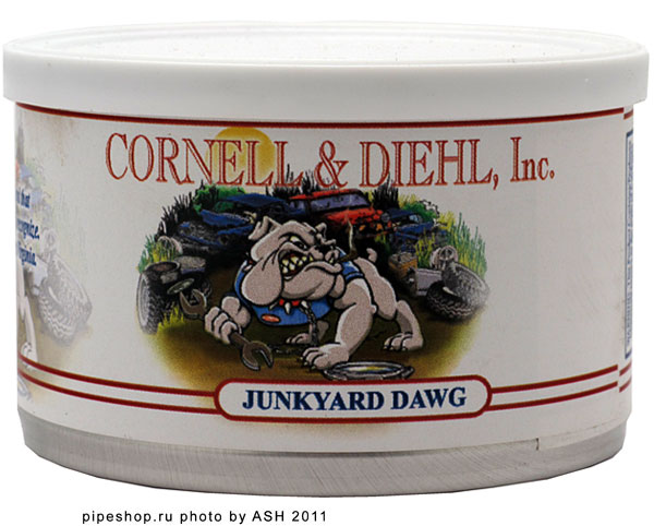   "CORNELL & DIEHL" Tinned Blends JUNKYARD DAWG,  57 .