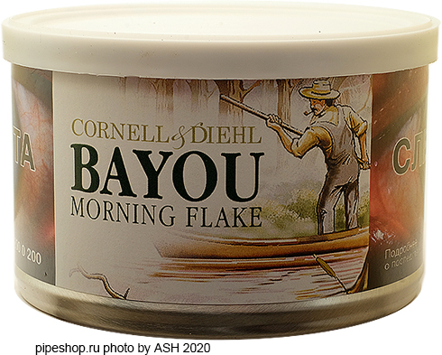   "CORNELL & DIEHL" Tinned Blends BAYOU MORNING FLAKE,  57 .