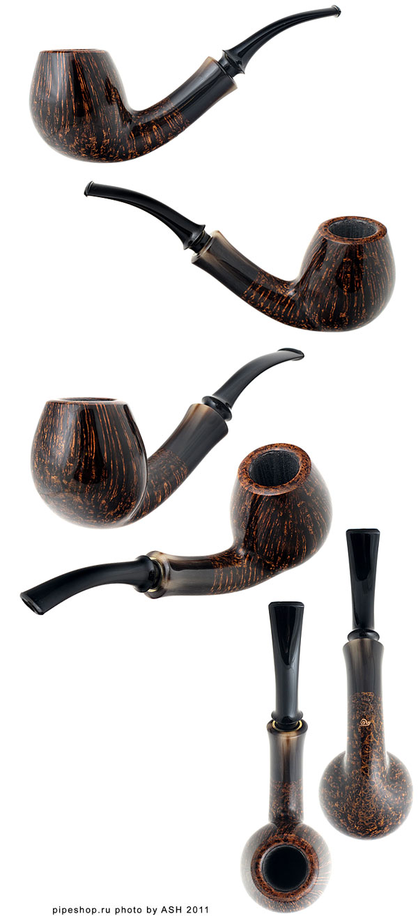   TOM ELTANG SMOOTH HALF BENT "SNAIL" WITH HORN