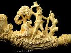   KUDRET MEERSCHAUM CARVED HUNTER WITH DOG ESTATE NEW UNSMOKED