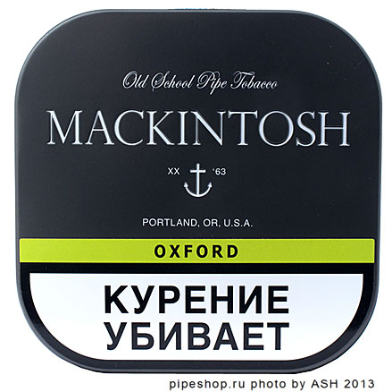 Трубочный табак MACKINTOSH OXFORD, банка 40 г.